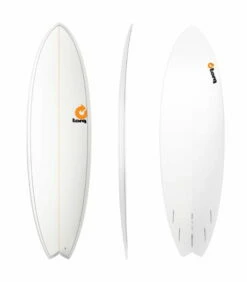 TORQ Epoxy TET 6'6" Fish Pinlines Surfboard