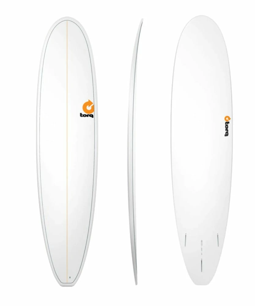 TORQ Epoxy TET 8.0 Longboard Pinlines Surfboard 1 TORQ Epoxy TET 8.0 Longboard Pinlines Surfboard