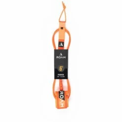 ROAM 6'0" Surfboard Leash Premium 7mm Orange