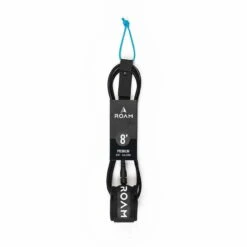 ROAM 8'0" Surfboard Leash Premium 7mm Schwarz