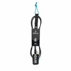 ROAM 6'0" Surfboard Leash Comp 6mm Schwarz