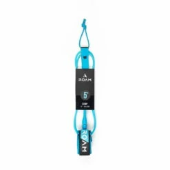 ROAM 5'0" Blau Comp Surf Leash