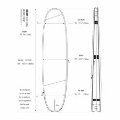 ROAM Boardbag Surfboard Tech Bag Doppel Long 9.2 -Mystic Shop 22107 5 1280x1280