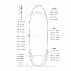 ROAM Daylight Fish PLUS Surfboard Boardbag -Mystic Shop 22633 3 1280x1280