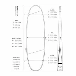 ROAM Tech Funboard PLUS Boardbag Surfboard -Mystic Shop 22651 3 1280x1280