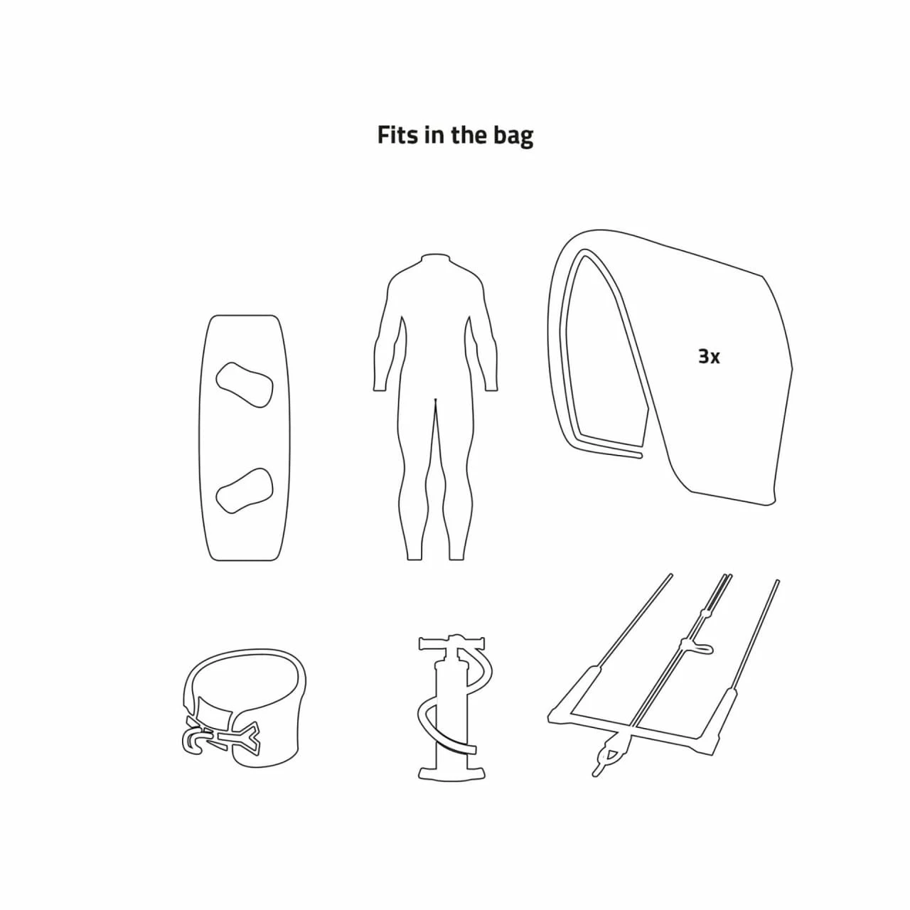 Prolimit Elite Traveller Kite Boardbag 3 Prolimit Elite Traveller Kite Boardbag – Bild 3